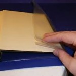 plastic book jacket